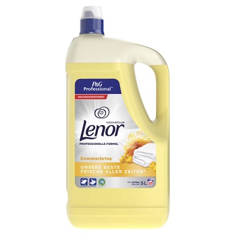 Lenor 5l/200dáv Summer žlutý prof.konc. | Prací prostředky - Aviváže